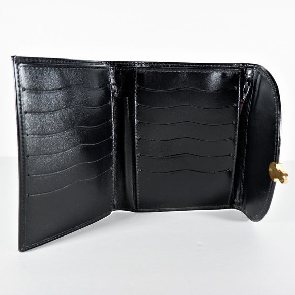 H. Stern Brazilian Black Leather Wallet - Picture 2 of 4